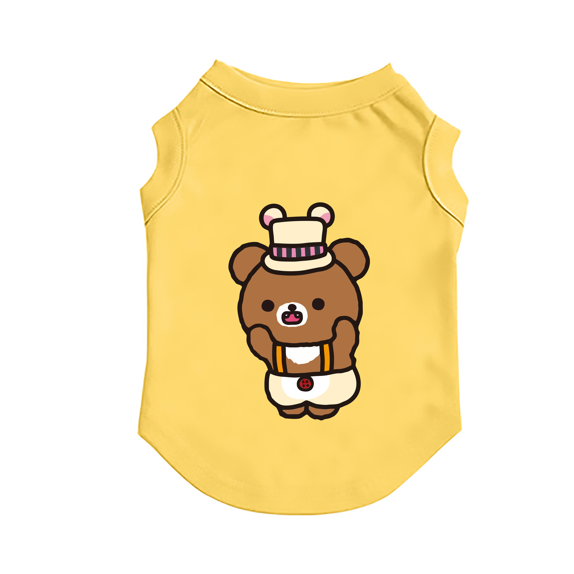 （画像用） リラックマ リラックマ キイロイトリ Rilakkuma Korilakkuma Kiiroitori ペット用ベスト