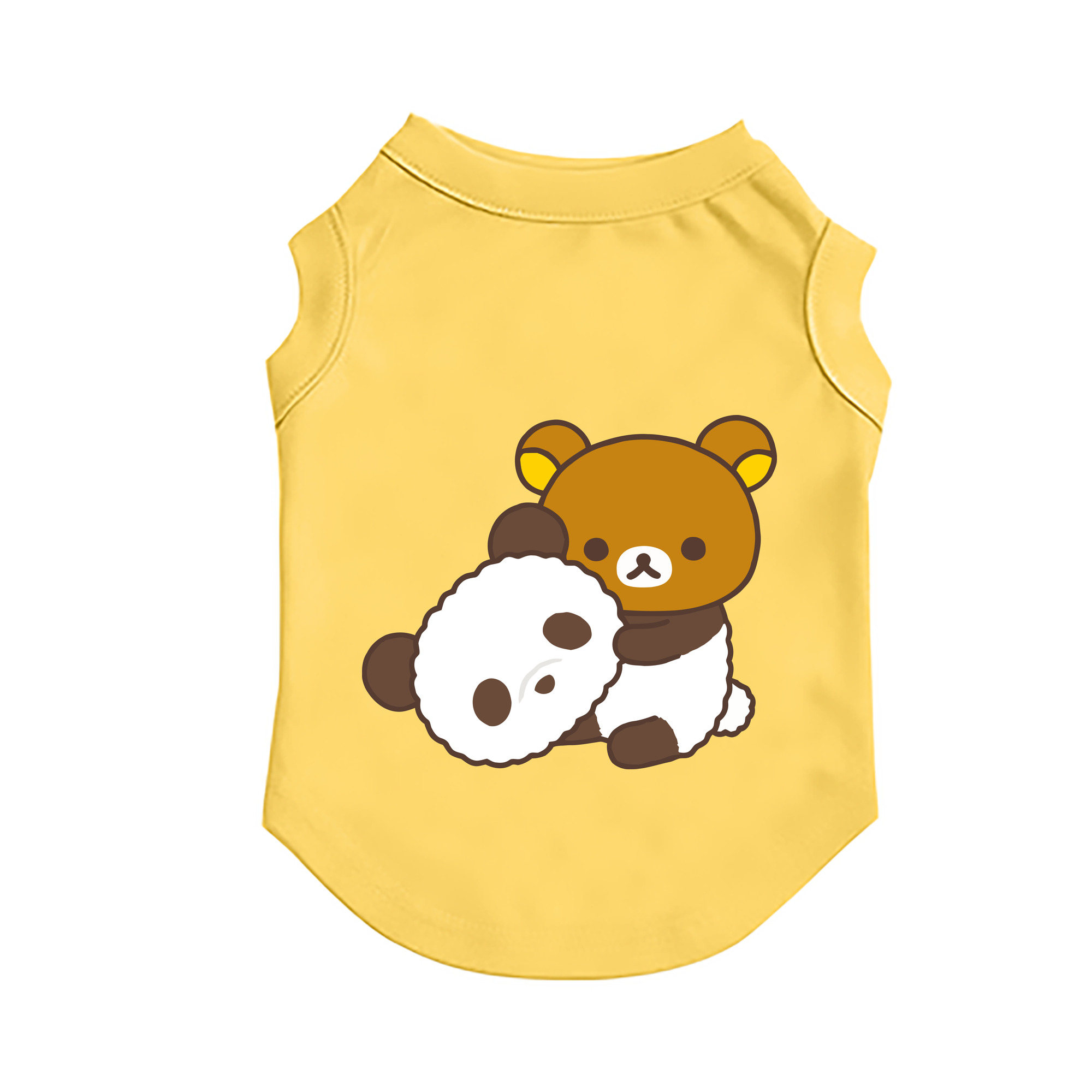 （画像用） リラックマ リラックマ キイロイトリ Rilakkuma Korilakkuma Kiiroitori ペット用ベスト