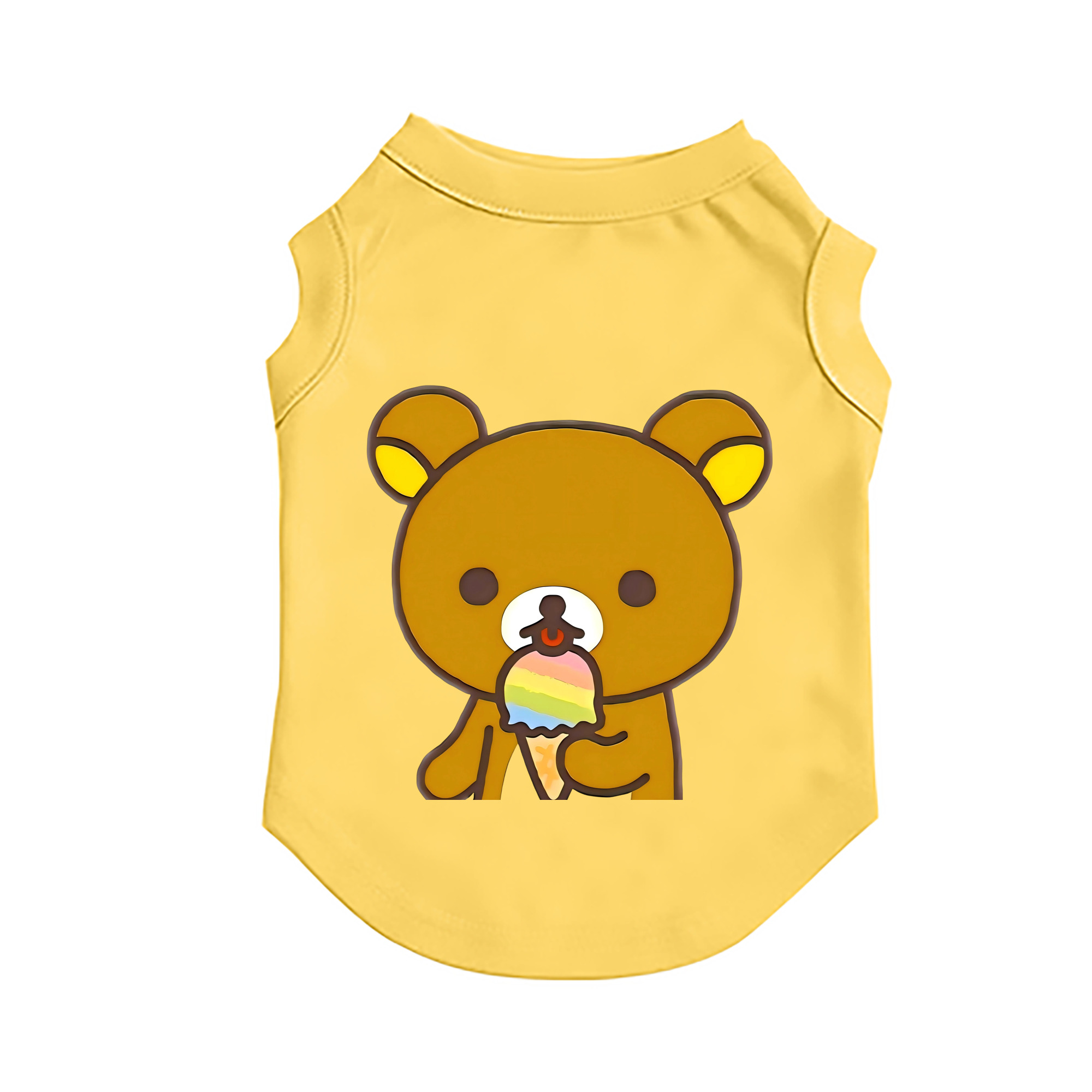（画像用） リラックマ リラックマ キイロイトリ Rilakkuma Korilakkuma Kiiroitori ペット用ベスト