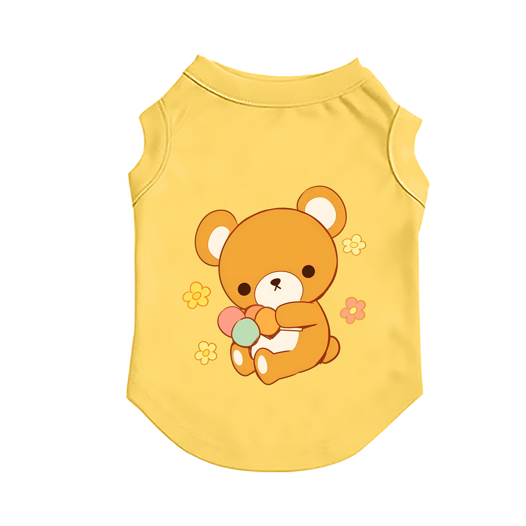 （画像用） リラックマ リラックマ キイロイトリ Rilakkuma Korilakkuma Kiiroitori ペット用ベスト