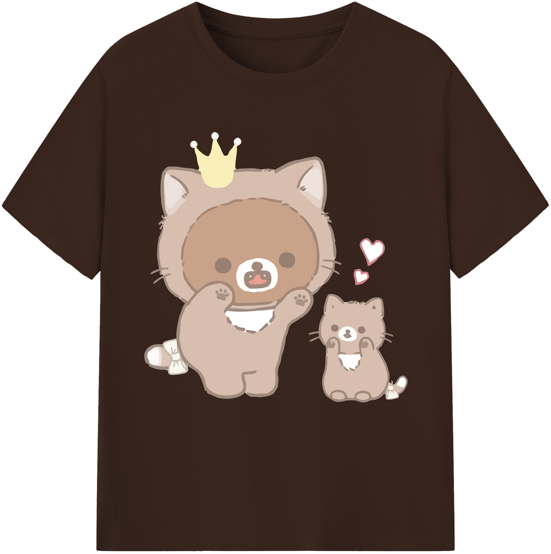 （画像用） リラックマ リラックマ キイロイトリ Rilakkuma Korilakkuma Kiiroitori 綿100％半袖Tシャツ（フロントプリント）