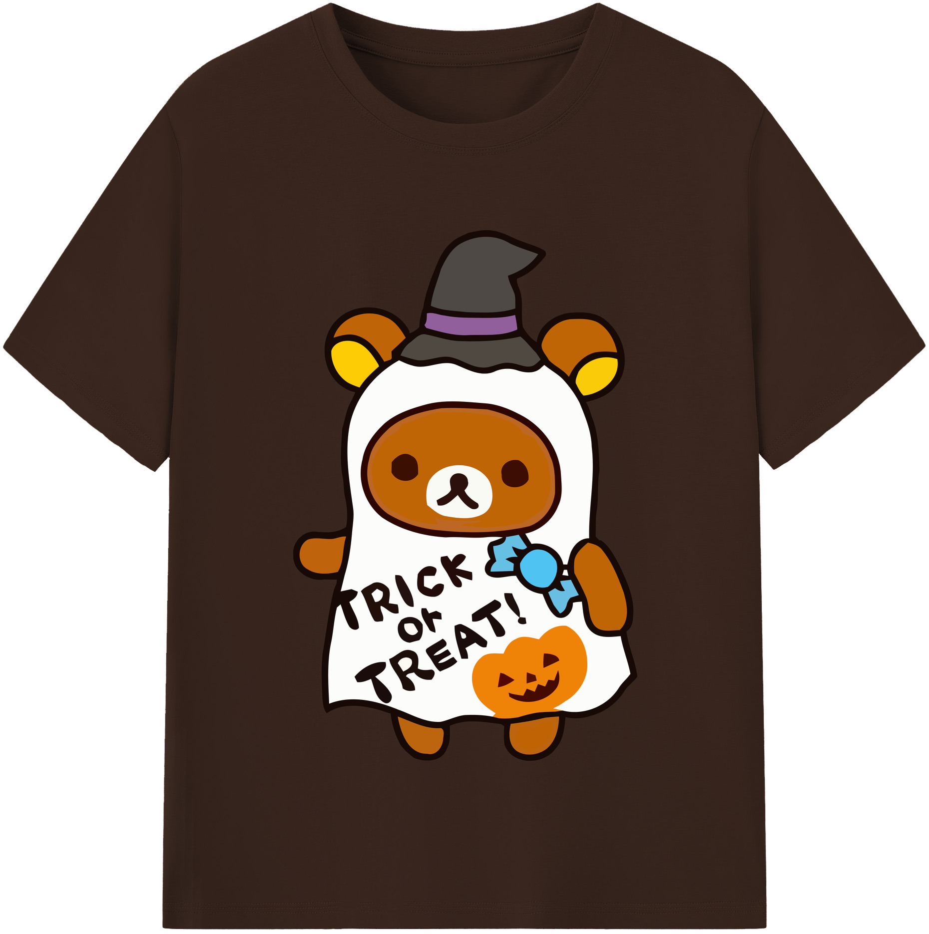 （画像用） リラックマ リラックマ キイロイトリ Rilakkuma Korilakkuma Kiiroitori 綿100％半袖Tシャツ（フロントプリント）