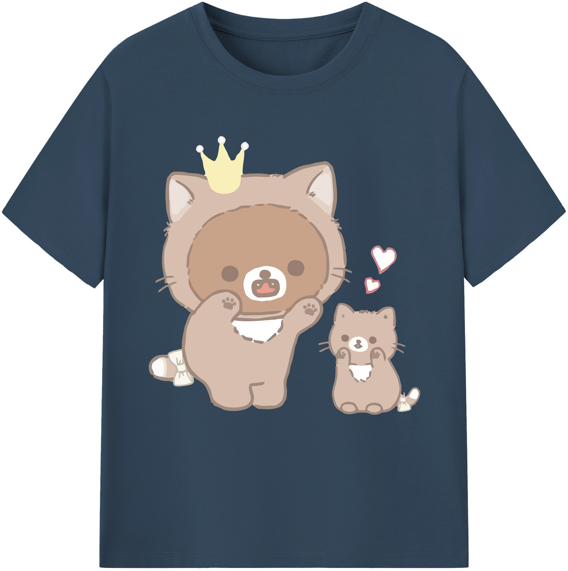 （画像用） リラックマ リラックマ キイロイトリ Rilakkuma Korilakkuma Kiiroitori 綿100％半袖Tシャツ（フロントプリント）
