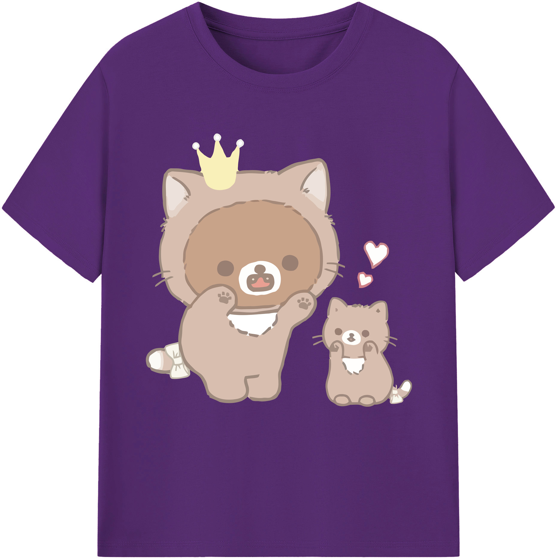 （画像用） リラックマ リラックマ キイロイトリ Rilakkuma Korilakkuma Kiiroitori 綿100％半袖Tシャツ（フロントプリント）