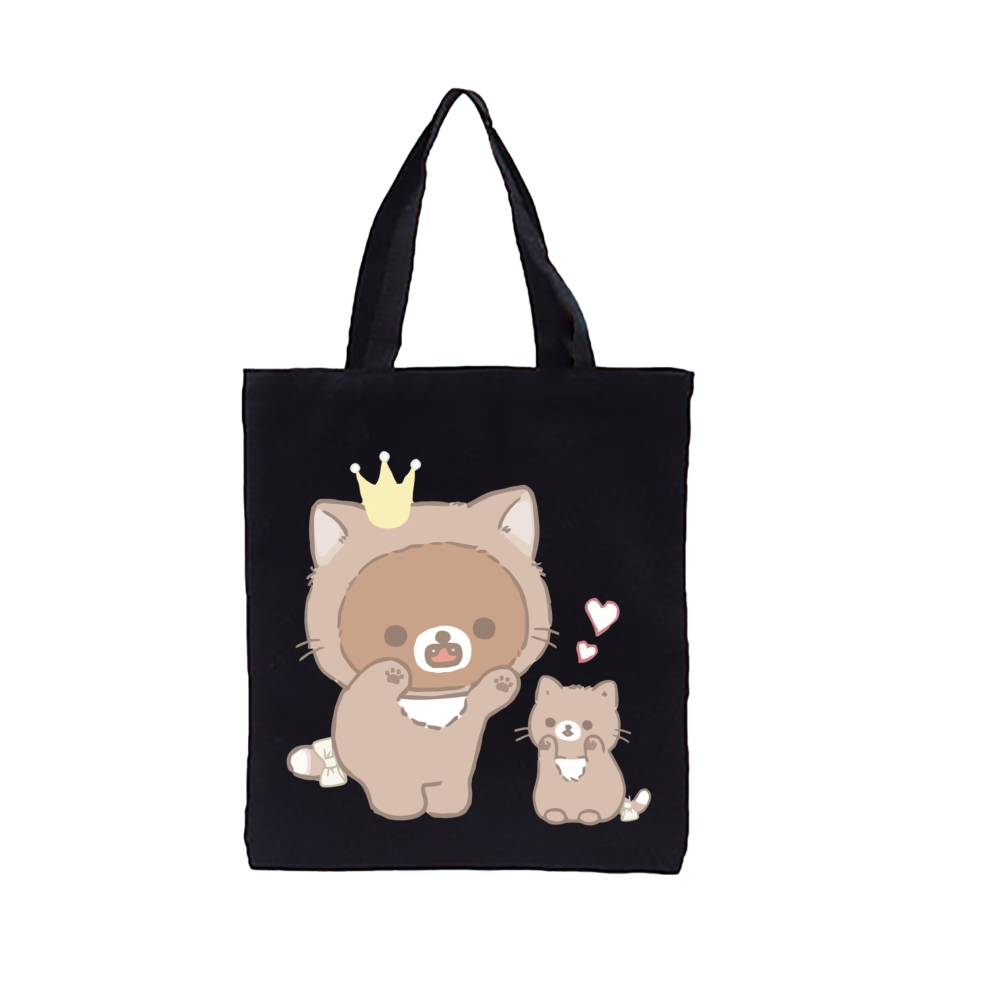 （画像用） リラックマ リラックマ キイロイトリ Rilakkuma Korilakkuma Kiiroitori 縦型キャンバス生地手提げバッグ　トートバッグ
