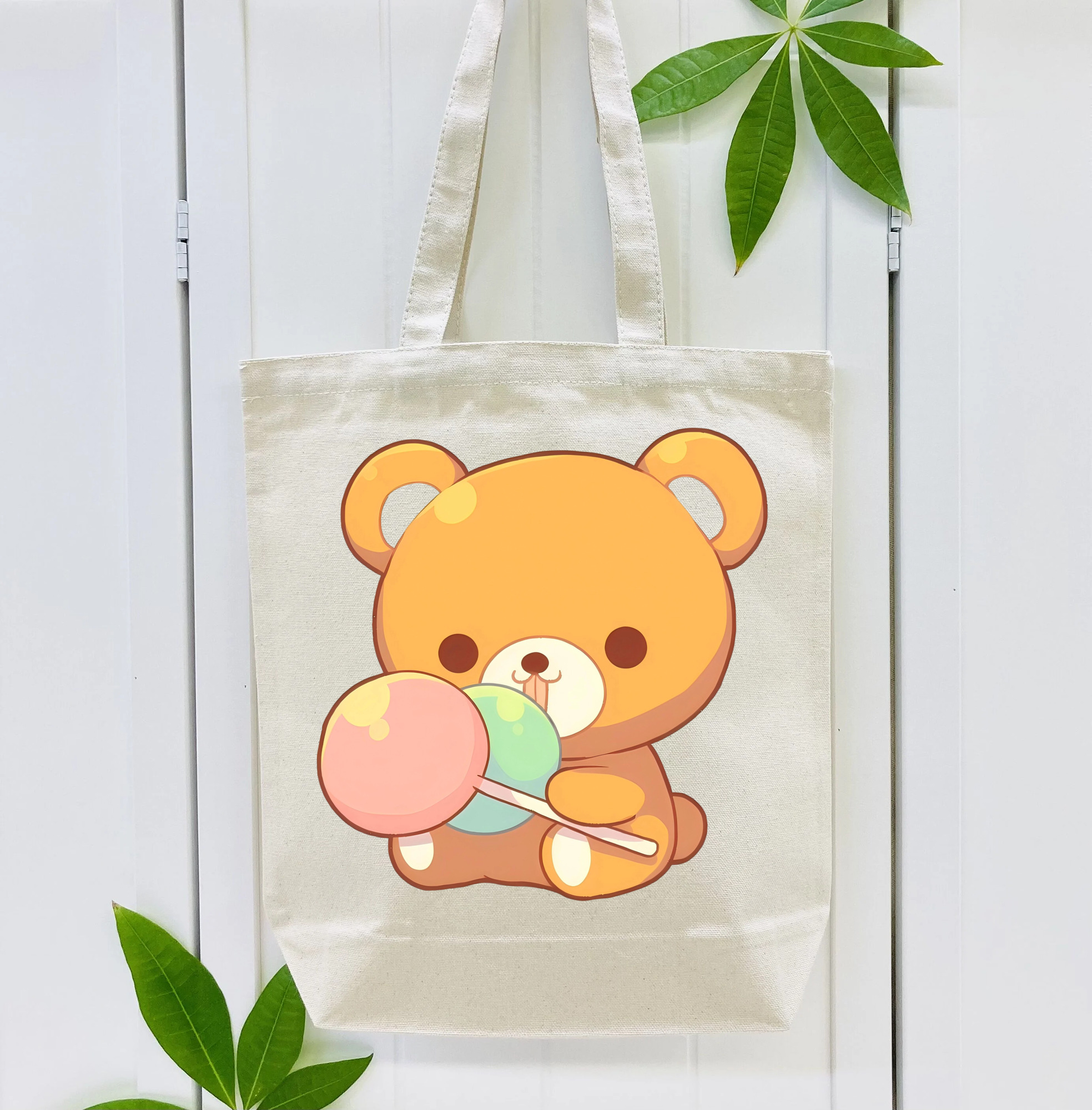 リラックマ リラックマ キイロイトリ Rilakkuma Korilakkuma Kiiroitori 縦型キャンバス生地手提げバッグ　トートバッグ