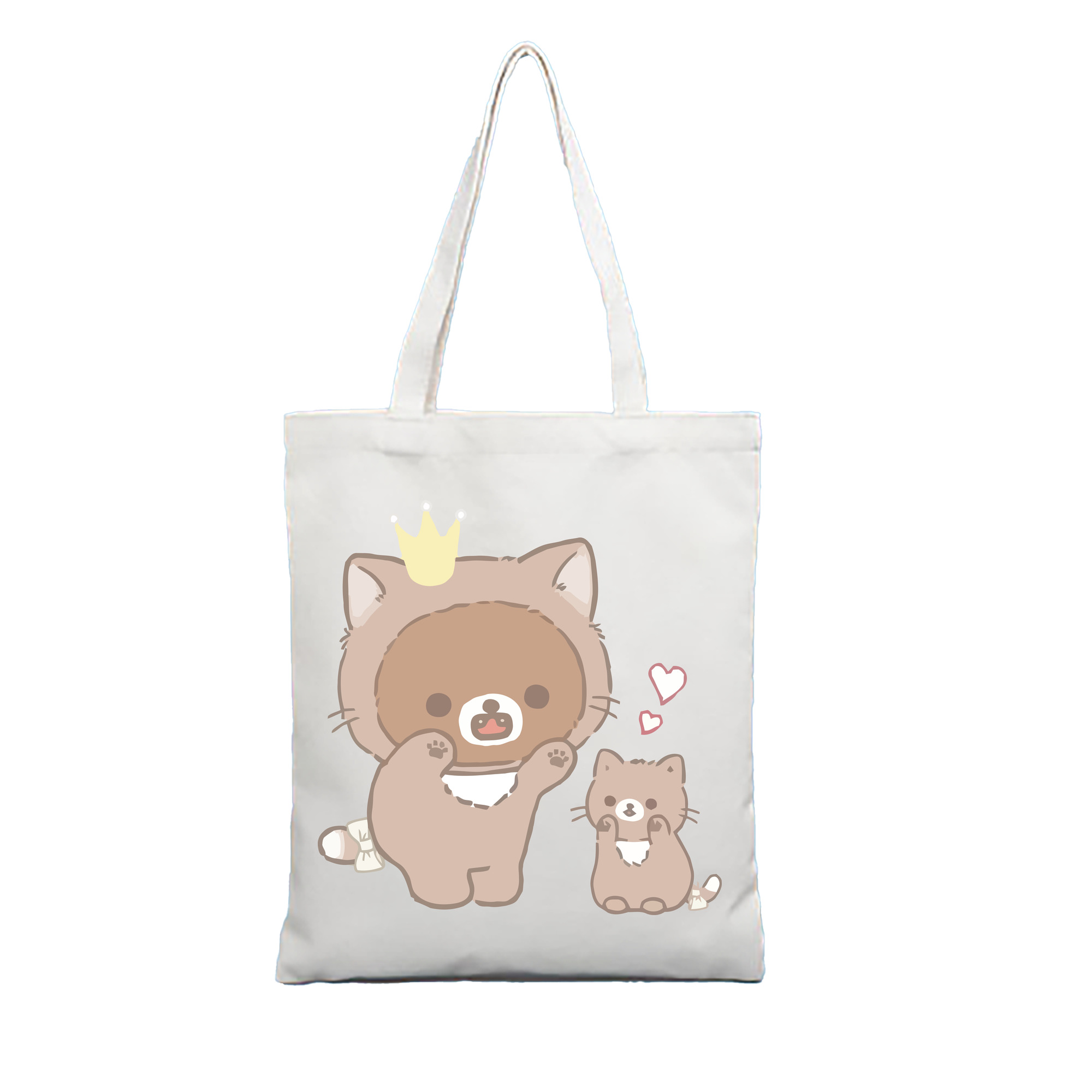 （画像用） リラックマ リラックマ キイロイトリ Rilakkuma Korilakkuma Kiiroitori 縦型キャンバス生地手提げバッグ　トートバッグ