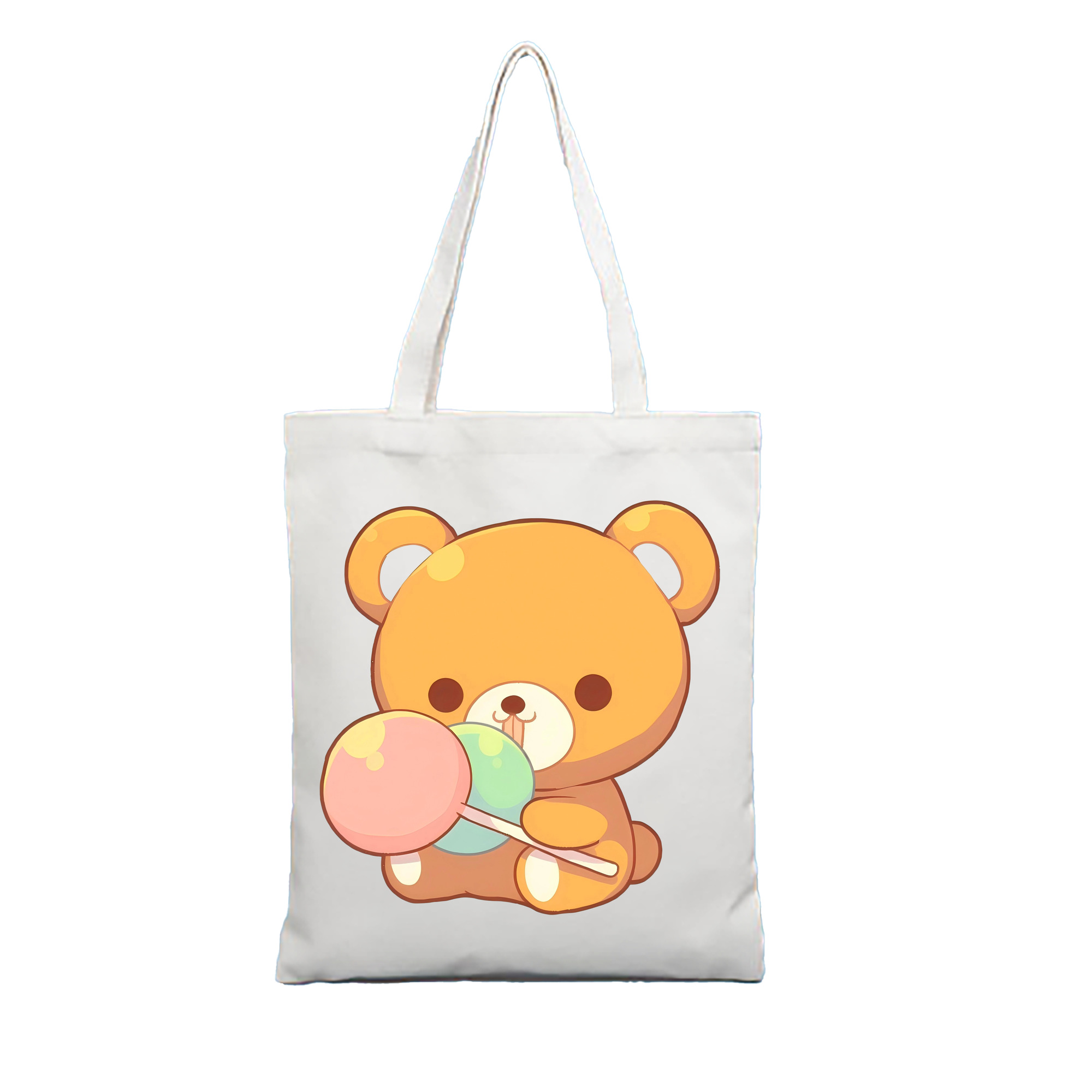 （画像用） リラックマ リラックマ キイロイトリ Rilakkuma Korilakkuma Kiiroitori 縦型キャンバス生地手提げバッグ　トートバッグ