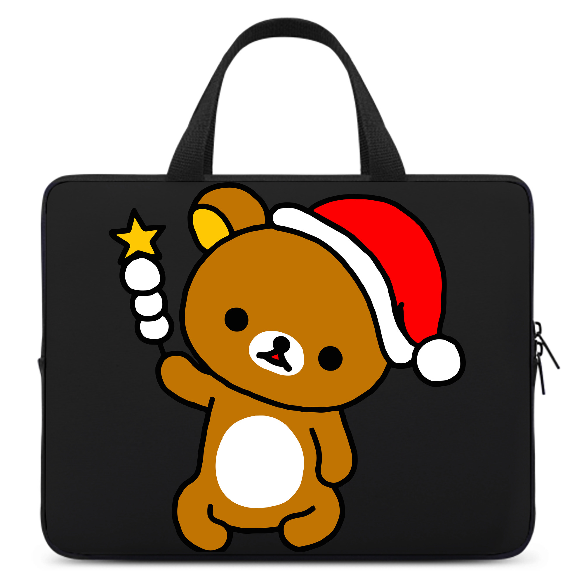 （画像用） リラックマ リラックマ キイロイトリ Rilakkuma Korilakkuma Kiiroitori 手提げノートパソコンバッグ