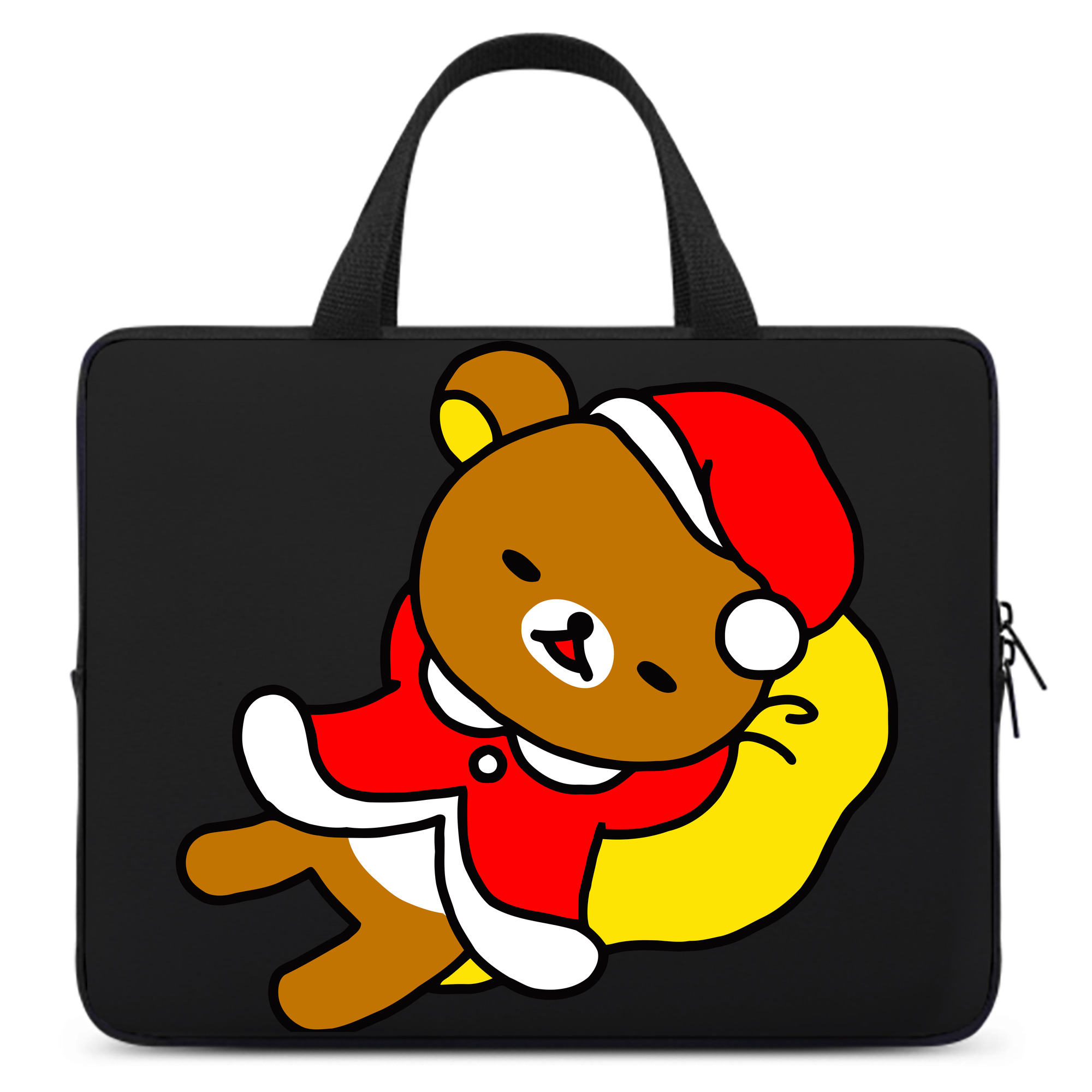 （画像用） リラックマ リラックマ キイロイトリ Rilakkuma Korilakkuma Kiiroitori 手提げノートパソコンバッグ