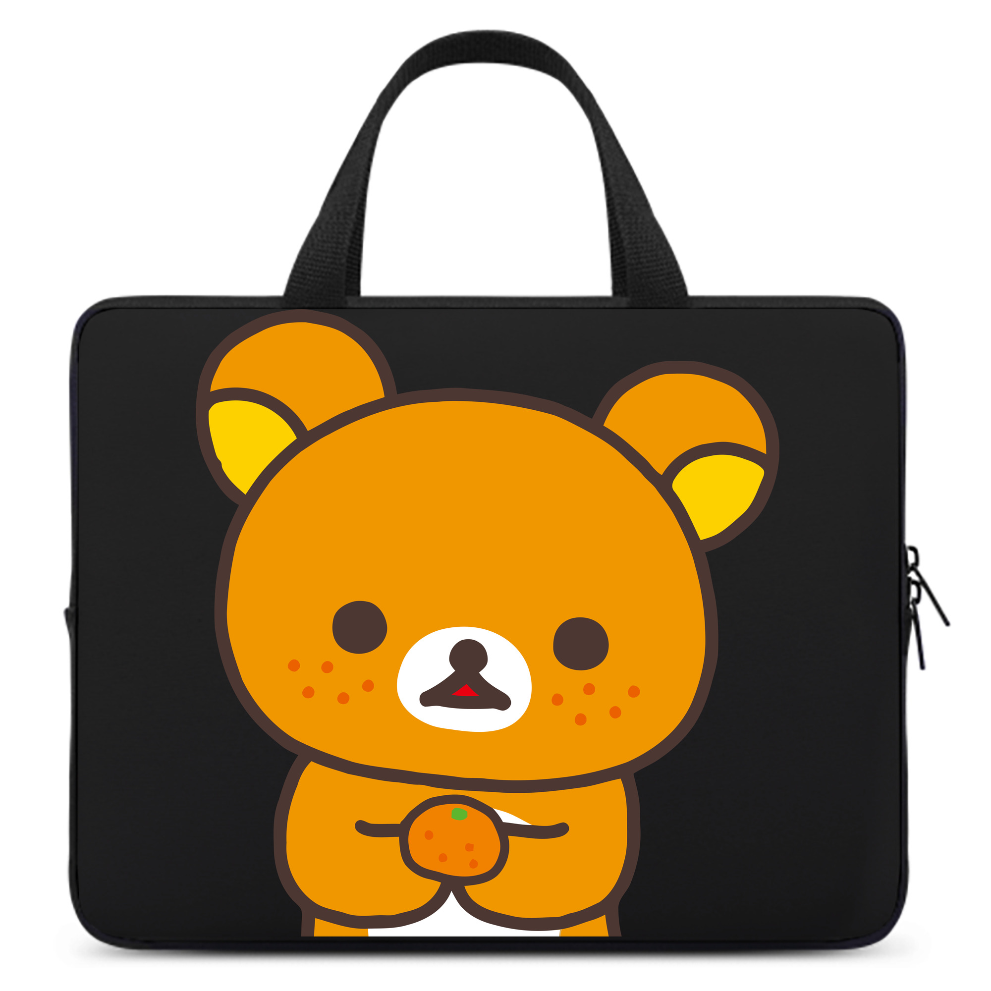 （画像用） リラックマ リラックマ キイロイトリ Rilakkuma Korilakkuma Kiiroitori 手提げノートパソコンバッグ