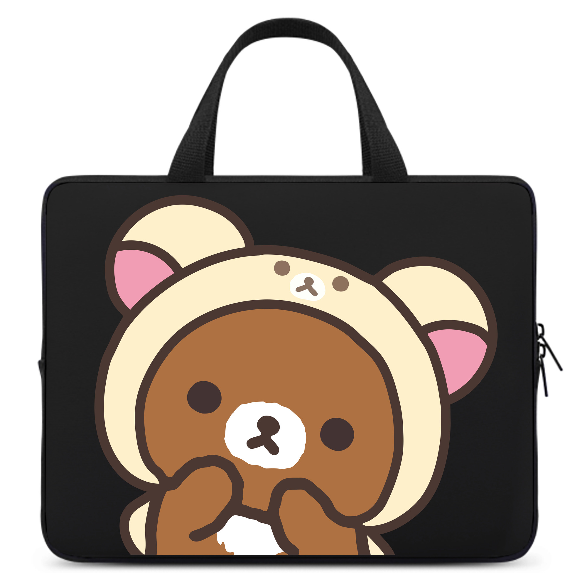 （画像用） リラックマ リラックマ キイロイトリ Rilakkuma Korilakkuma Kiiroitori 手提げノートパソコンバッグ