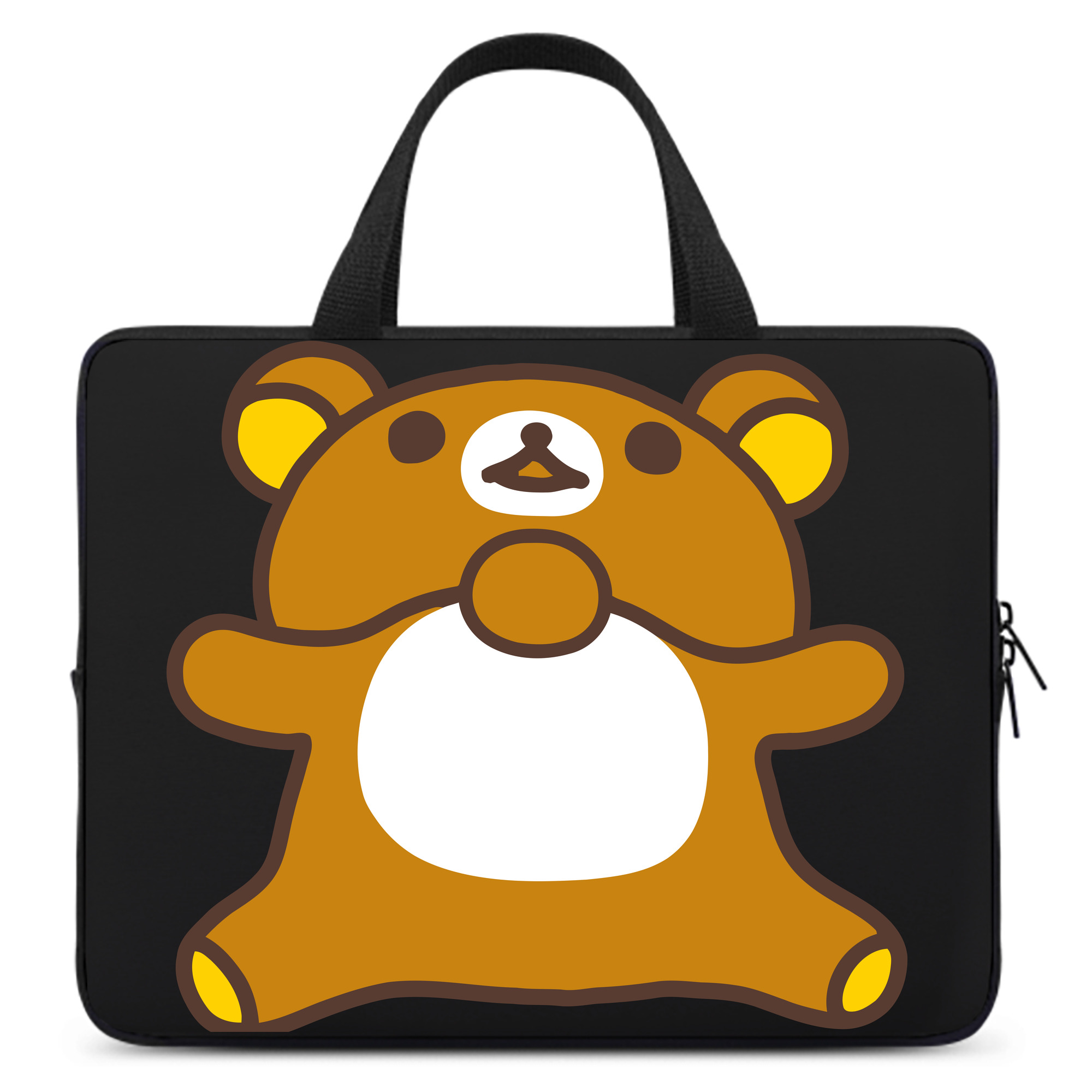 （画像用） リラックマ リラックマ キイロイトリ Rilakkuma Korilakkuma Kiiroitori 手提げノートパソコンバッグ