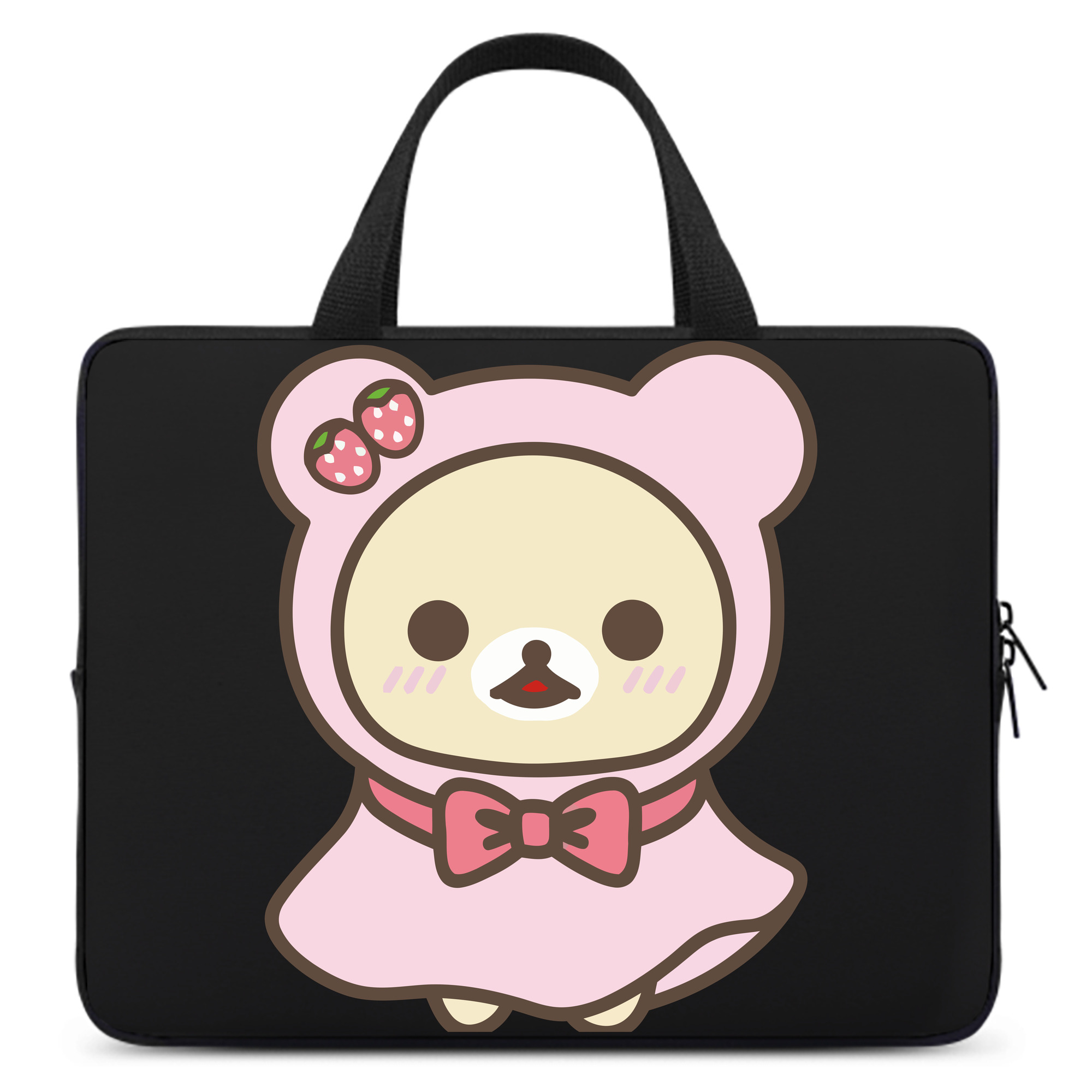 （画像用） リラックマ リラックマ キイロイトリ Rilakkuma Korilakkuma Kiiroitori 手提げノートパソコンバッグ