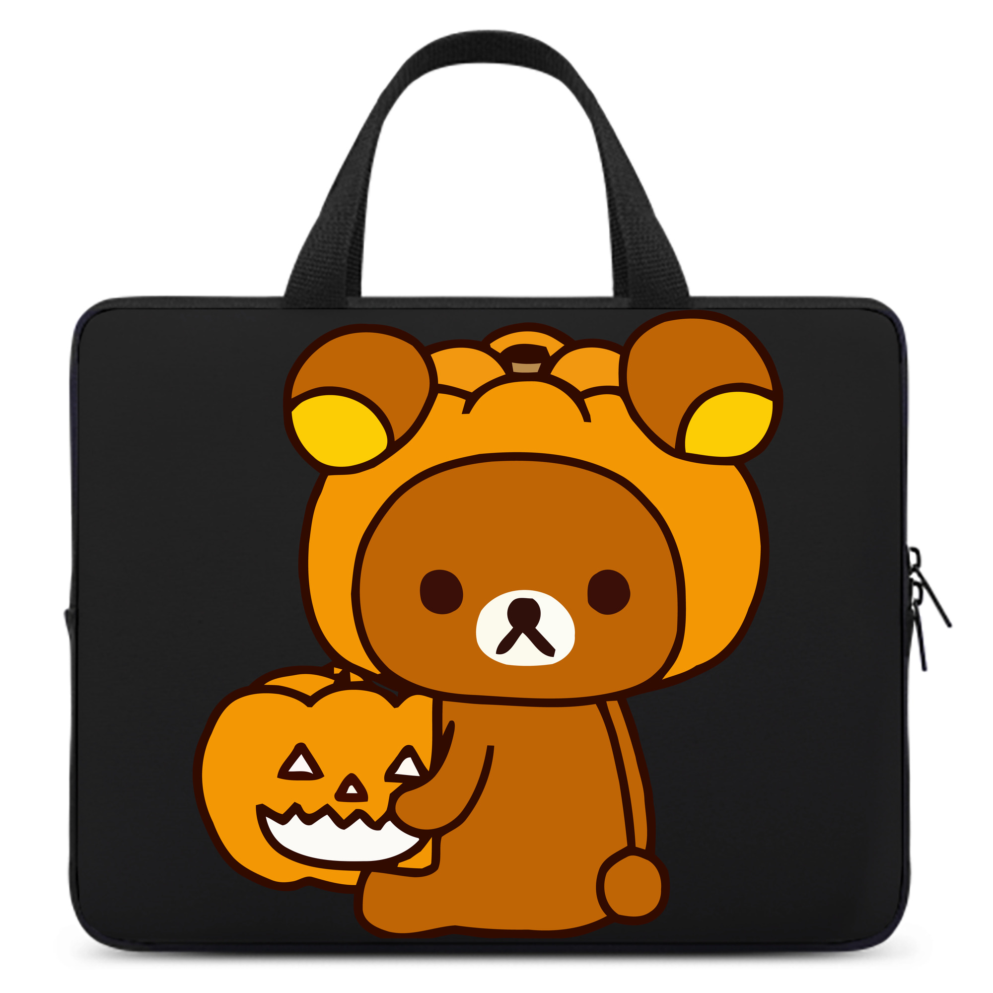 （画像用） リラックマ リラックマ キイロイトリ Rilakkuma Korilakkuma Kiiroitori 手提げノートパソコンバッグ