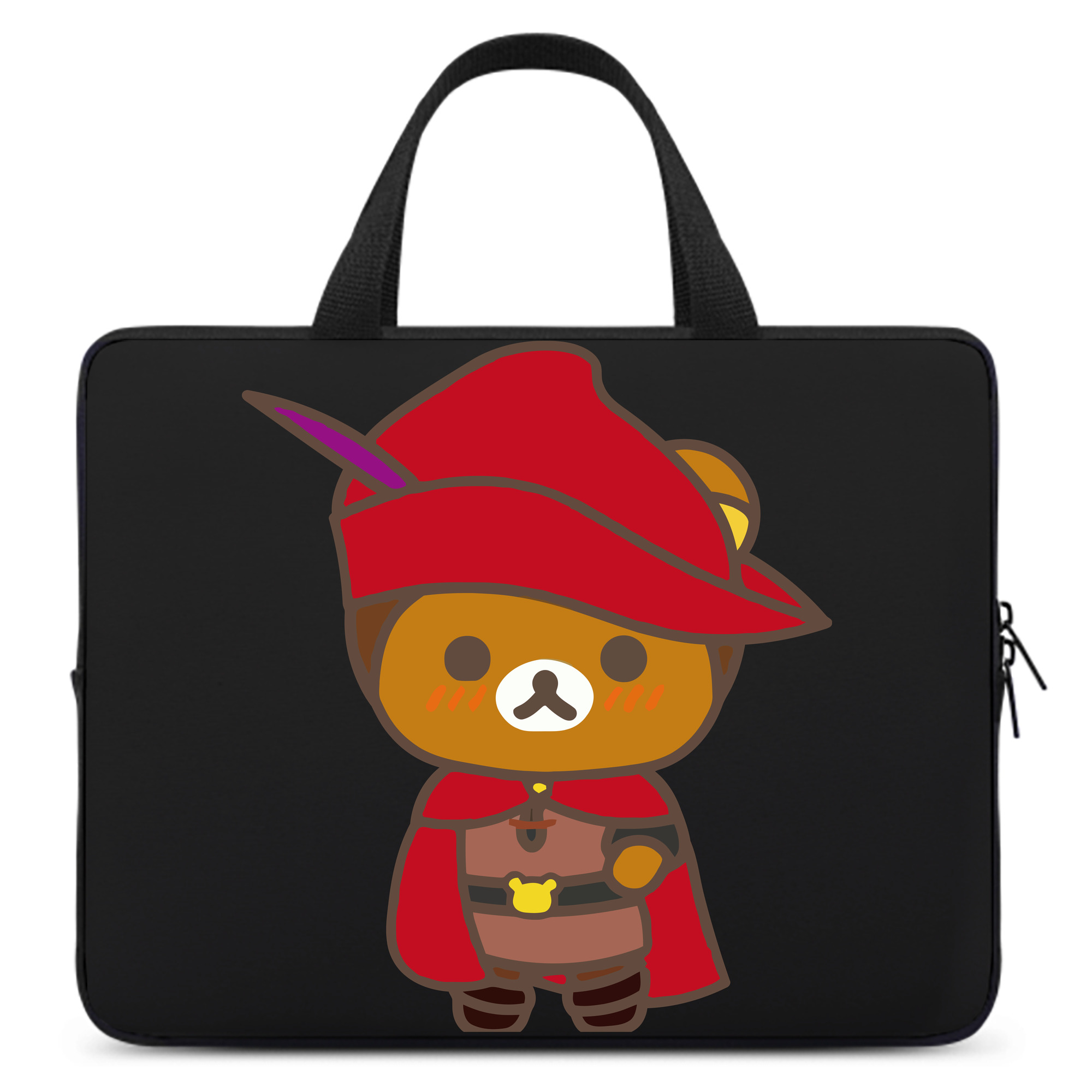 （画像用） リラックマ リラックマ キイロイトリ Rilakkuma Korilakkuma Kiiroitori 手提げノートパソコンバッグ
