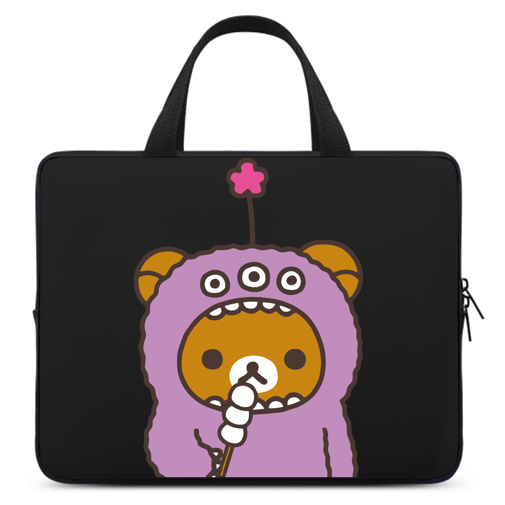 （画像用） リラックマ リラックマ キイロイトリ Rilakkuma Korilakkuma Kiiroitori 手提げノートパソコンバッグ
