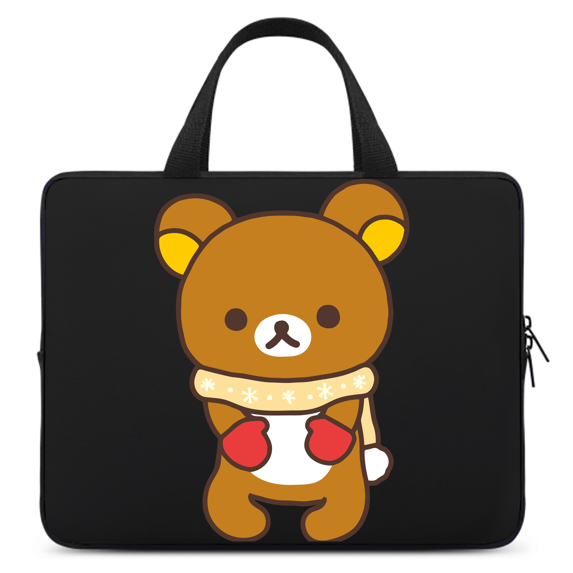 （画像用） リラックマ リラックマ キイロイトリ Rilakkuma Korilakkuma Kiiroitori 手提げノートパソコンバッグ