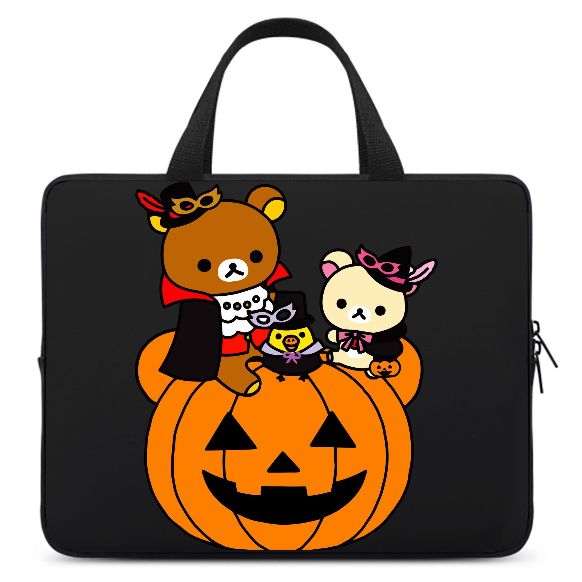 （画像用） リラックマ リラックマ キイロイトリ Rilakkuma Korilakkuma Kiiroitori 手提げノートパソコンバッグ