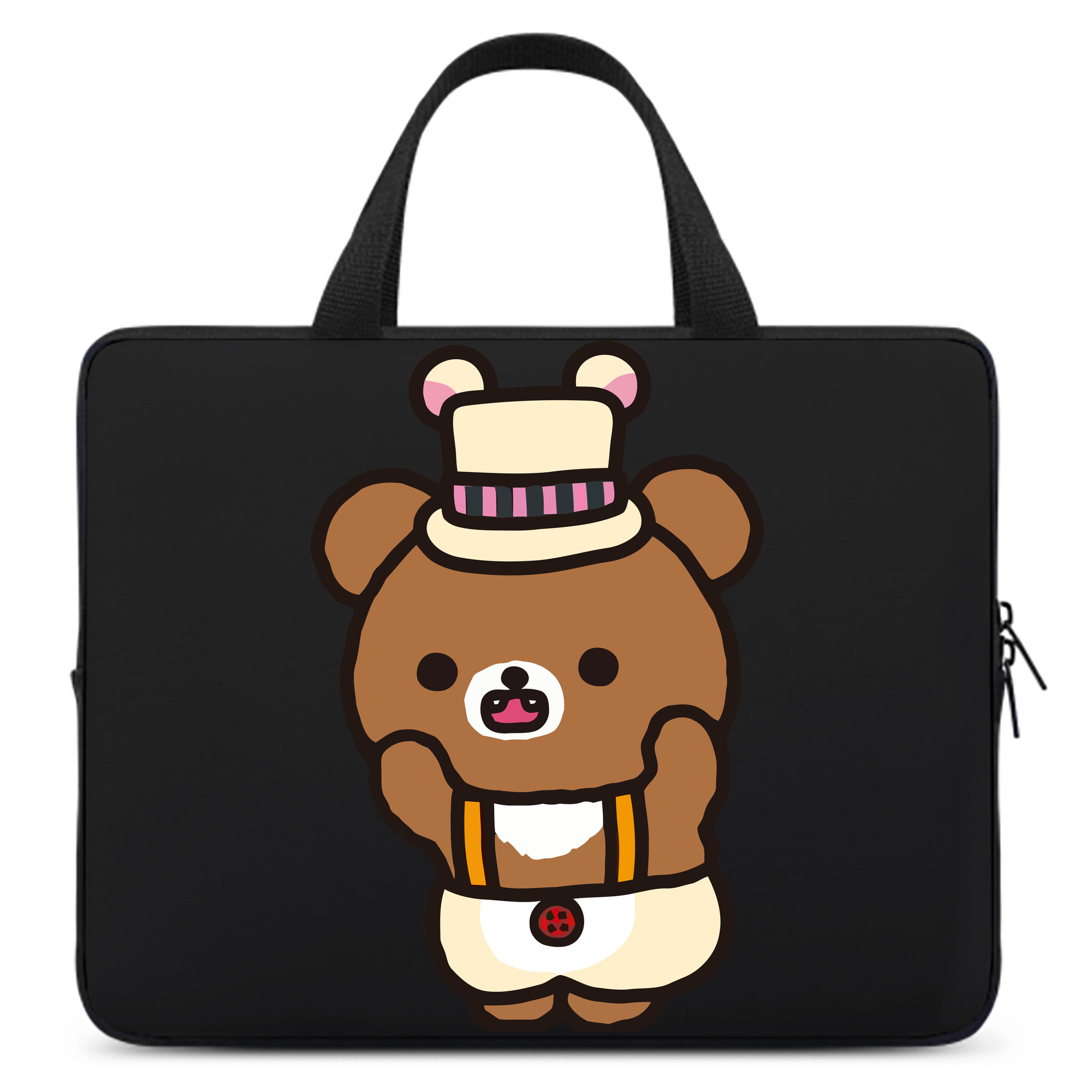 （画像用） リラックマ リラックマ キイロイトリ Rilakkuma Korilakkuma Kiiroitori 手提げノートパソコンバッグ