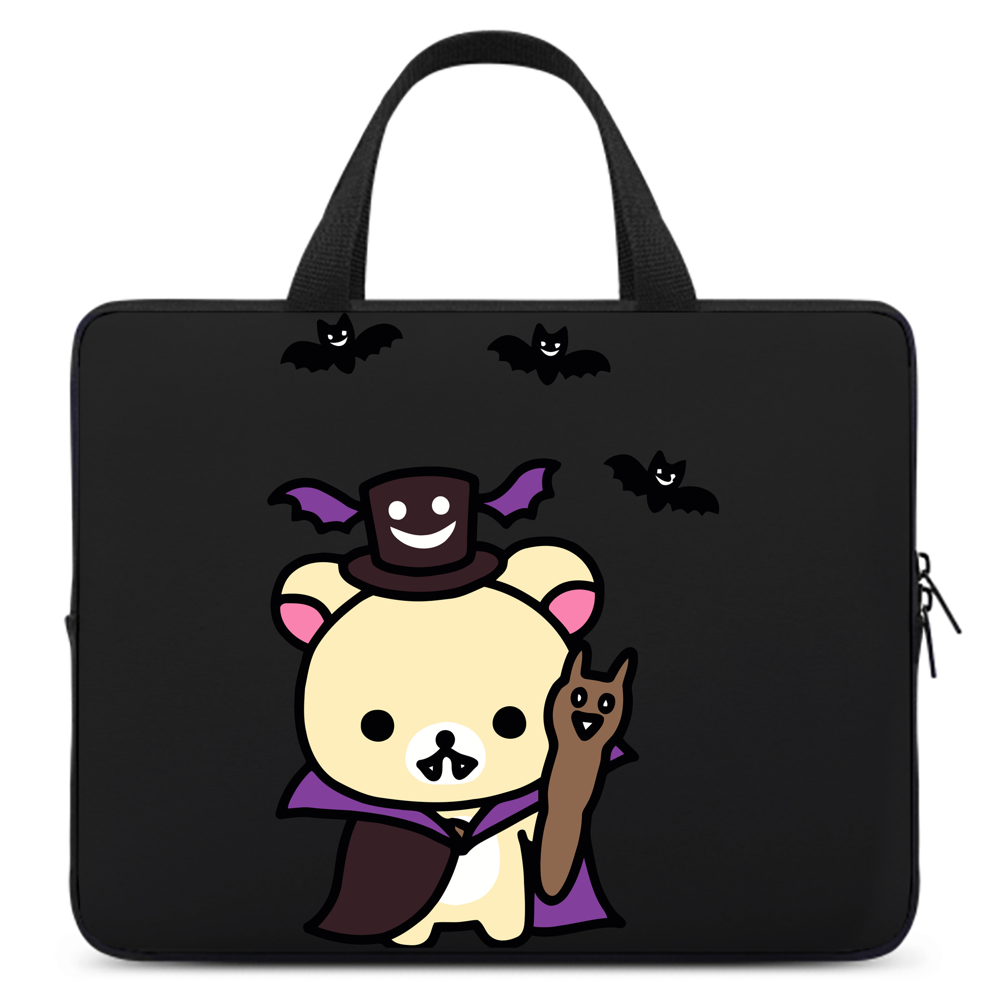 （画像用） リラックマ リラックマ キイロイトリ Rilakkuma Korilakkuma Kiiroitori 手提げノートパソコンバッグ