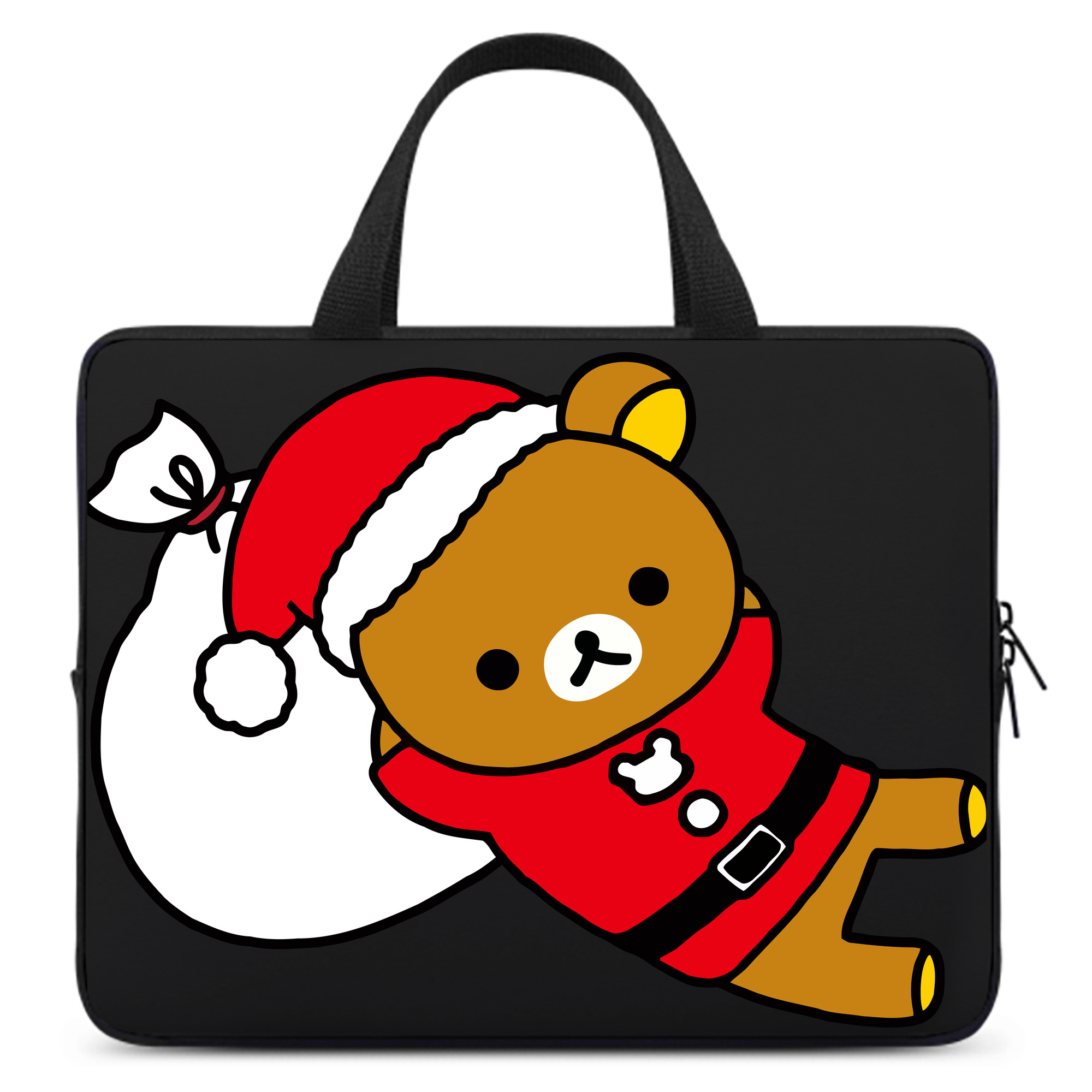 （画像用） リラックマ リラックマ キイロイトリ Rilakkuma Korilakkuma Kiiroitori 手提げノートパソコンバッグ