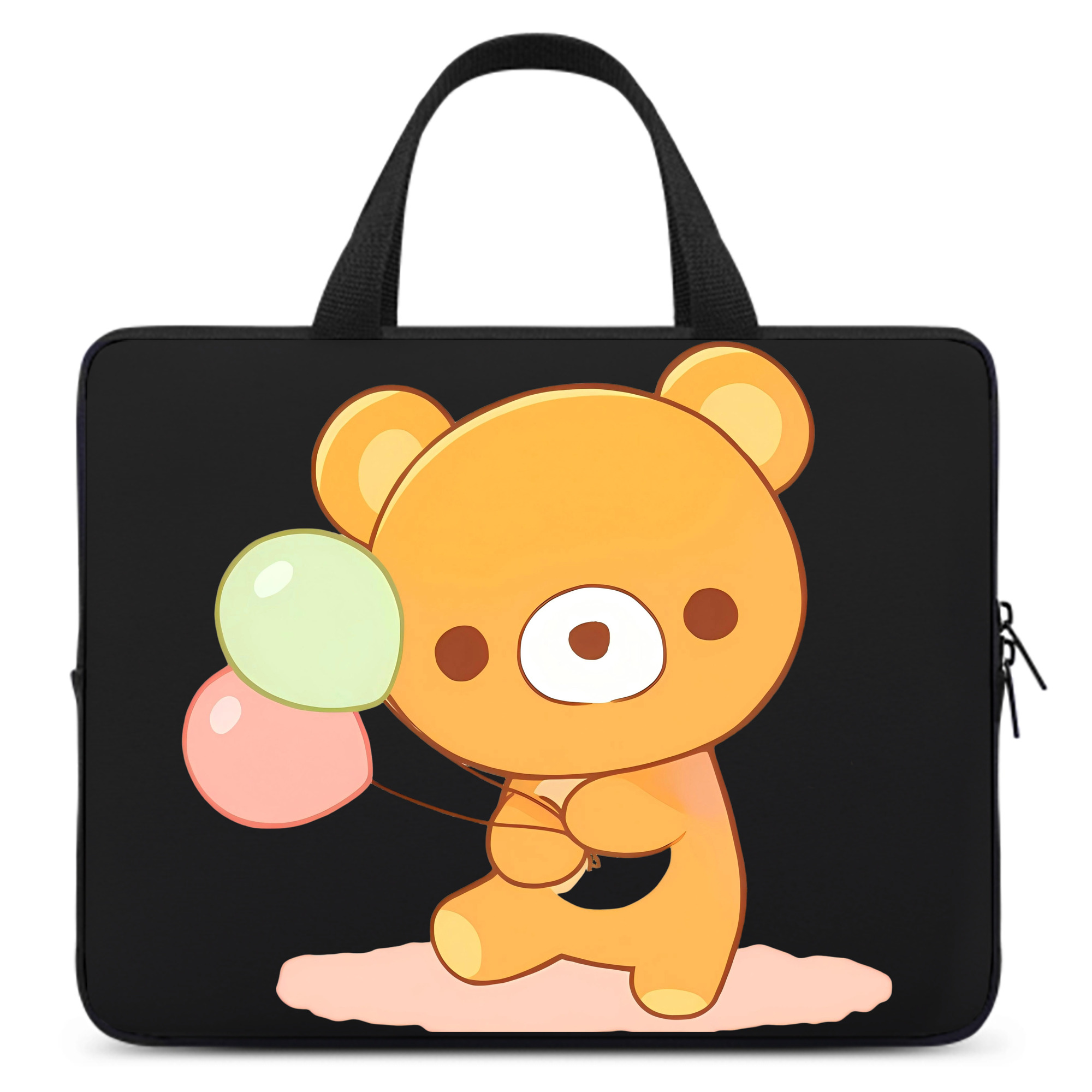 （画像用） リラックマ リラックマ キイロイトリ Rilakkuma Korilakkuma Kiiroitori 手提げノートパソコンバッグ