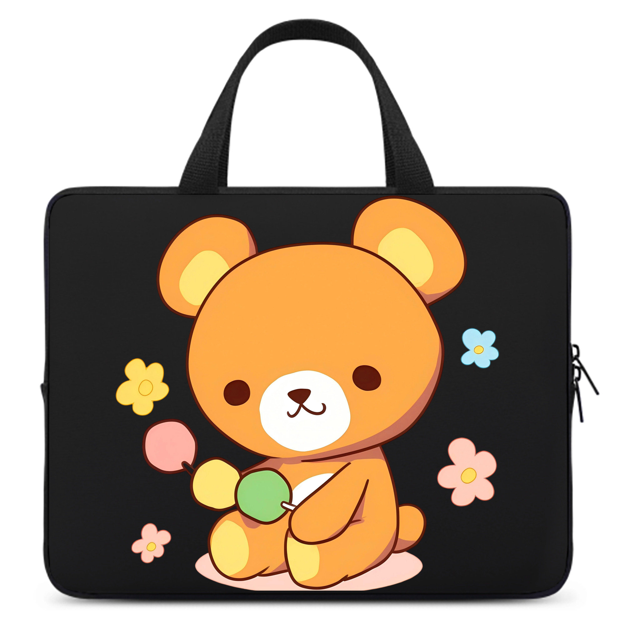 （画像用） リラックマ リラックマ キイロイトリ Rilakkuma Korilakkuma Kiiroitori 手提げノートパソコンバッグ