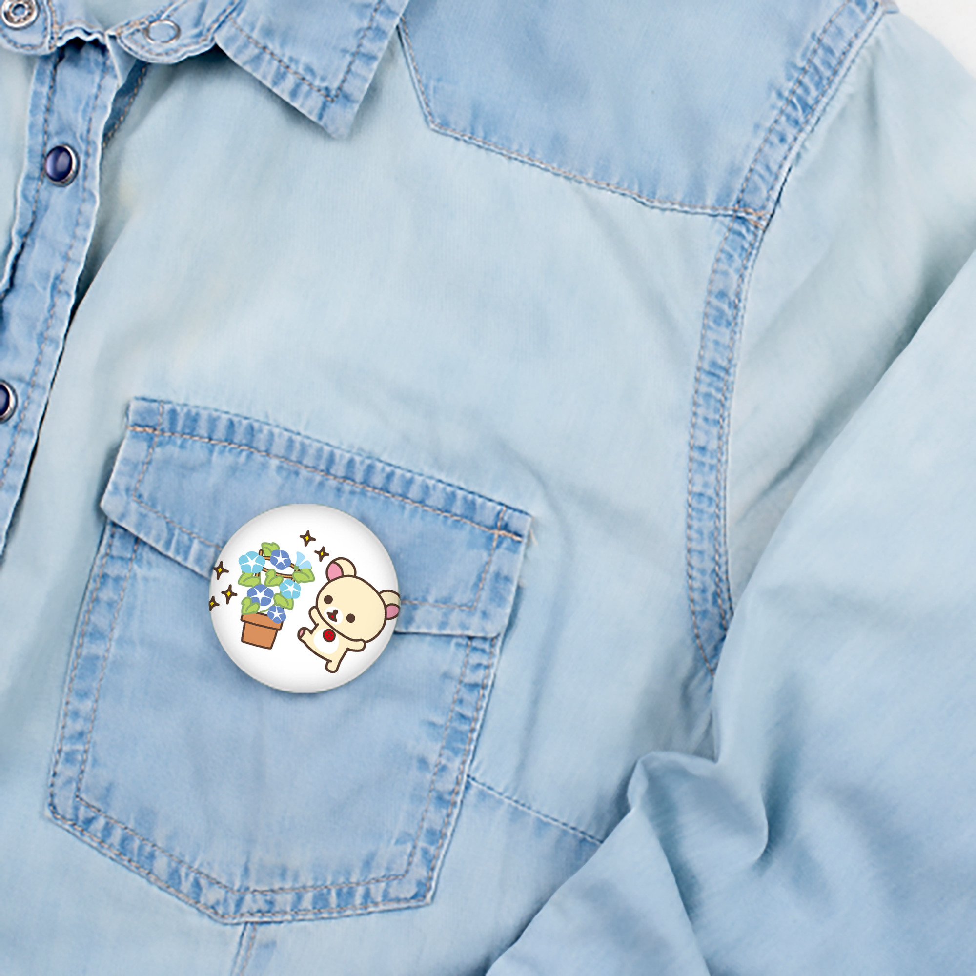 リラックマ リラックマ キイロイトリ Rilakkuma Korilakkuma Kiiroitori 6cm 缶バッジ 複数セット
