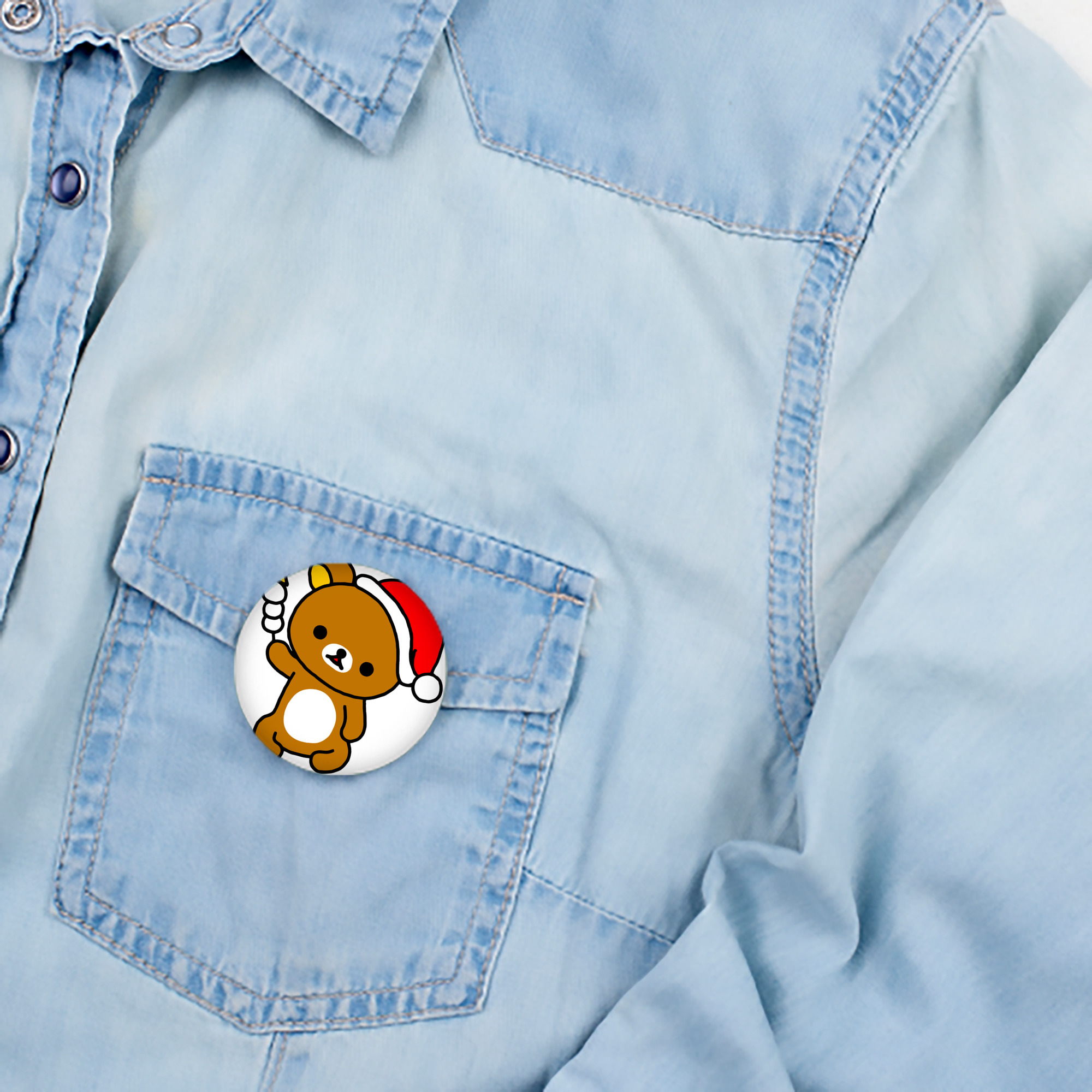 リラックマ リラックマ キイロイトリ Rilakkuma Korilakkuma Kiiroitori 6cm 缶バッジ 複数セット