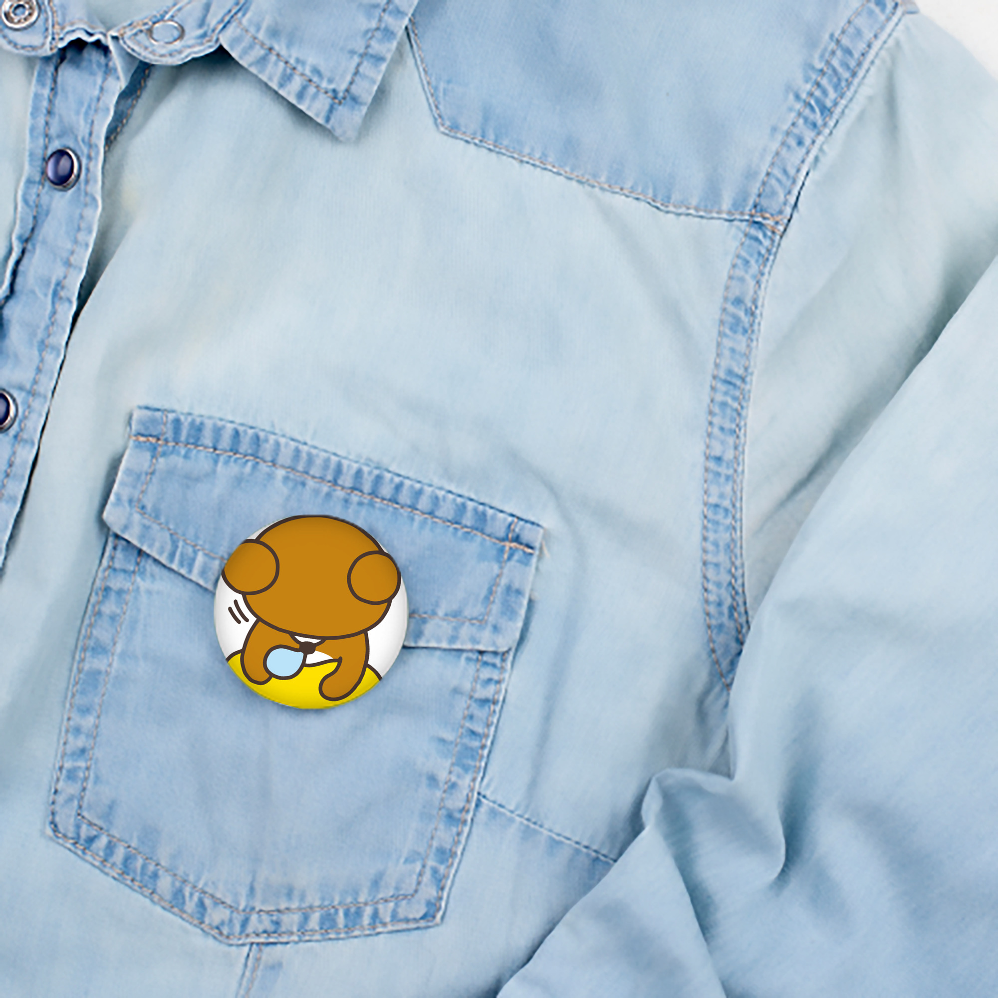リラックマ リラックマ キイロイトリ Rilakkuma Korilakkuma Kiiroitori 6cm 缶バッジ 複数セット