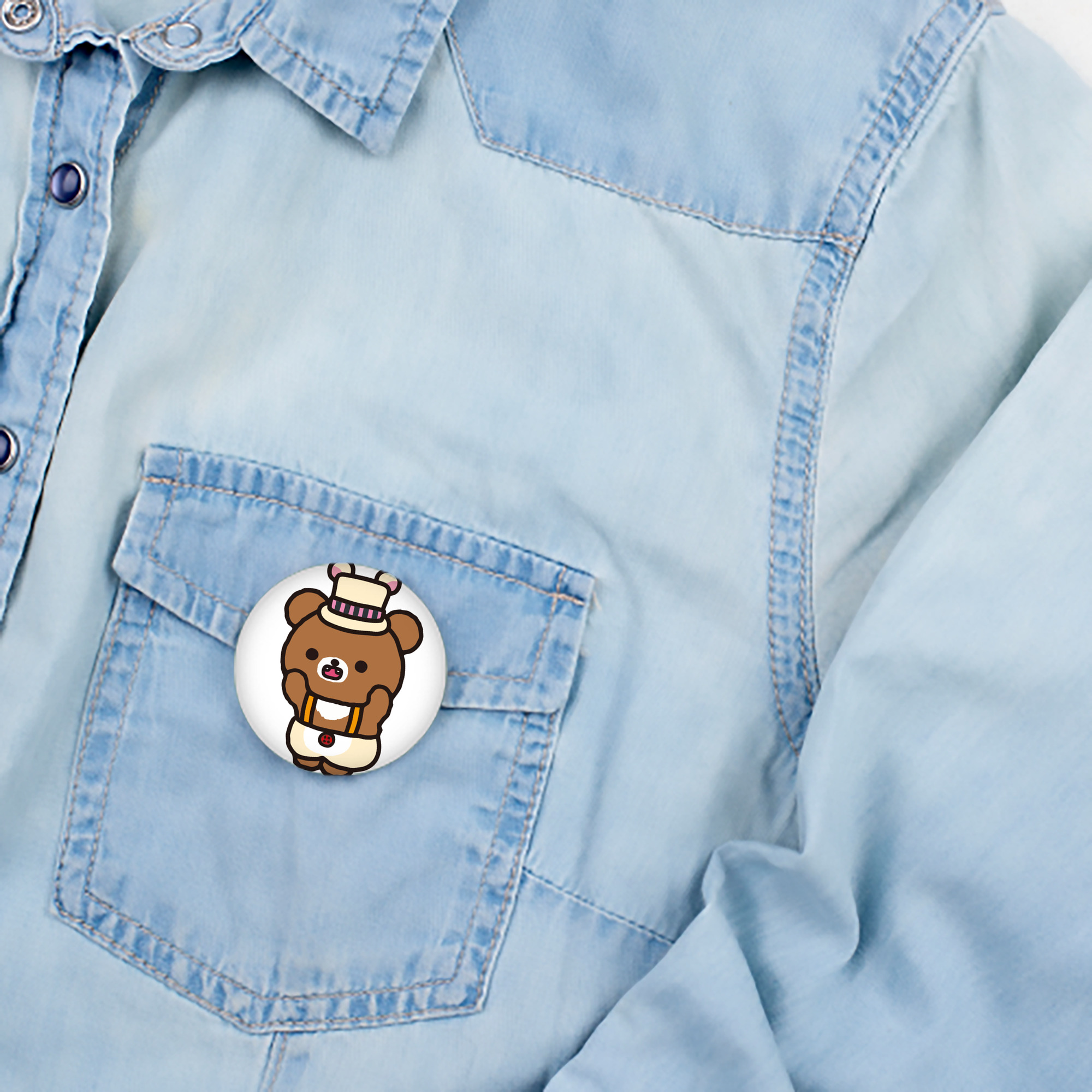 リラックマ リラックマ キイロイトリ Rilakkuma Korilakkuma Kiiroitori 6cm 缶バッジ 複数セット