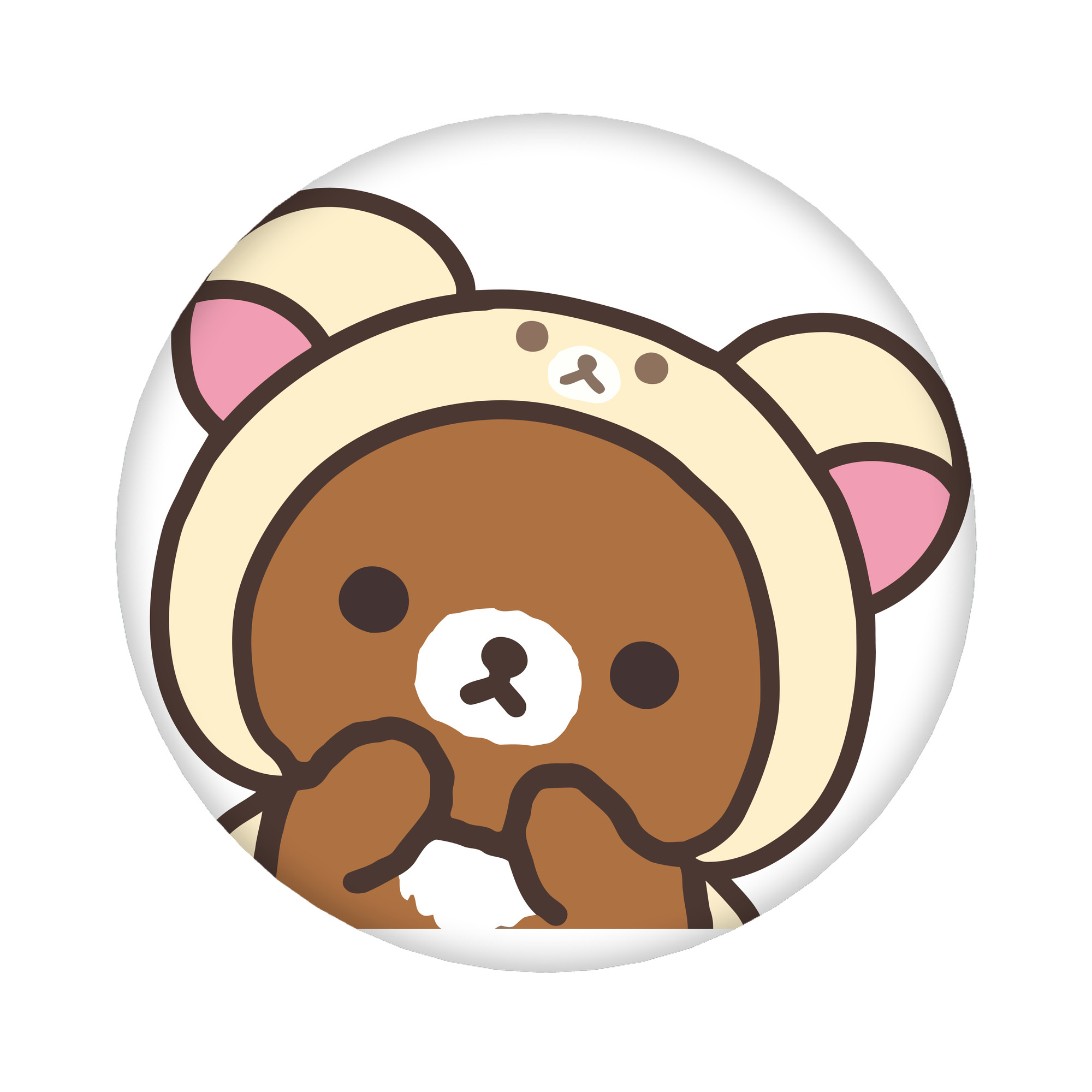 （画像用） リラックマ リラックマ キイロイトリ Rilakkuma Korilakkuma Kiiroitori 6cm 缶バッジ 複数セット
