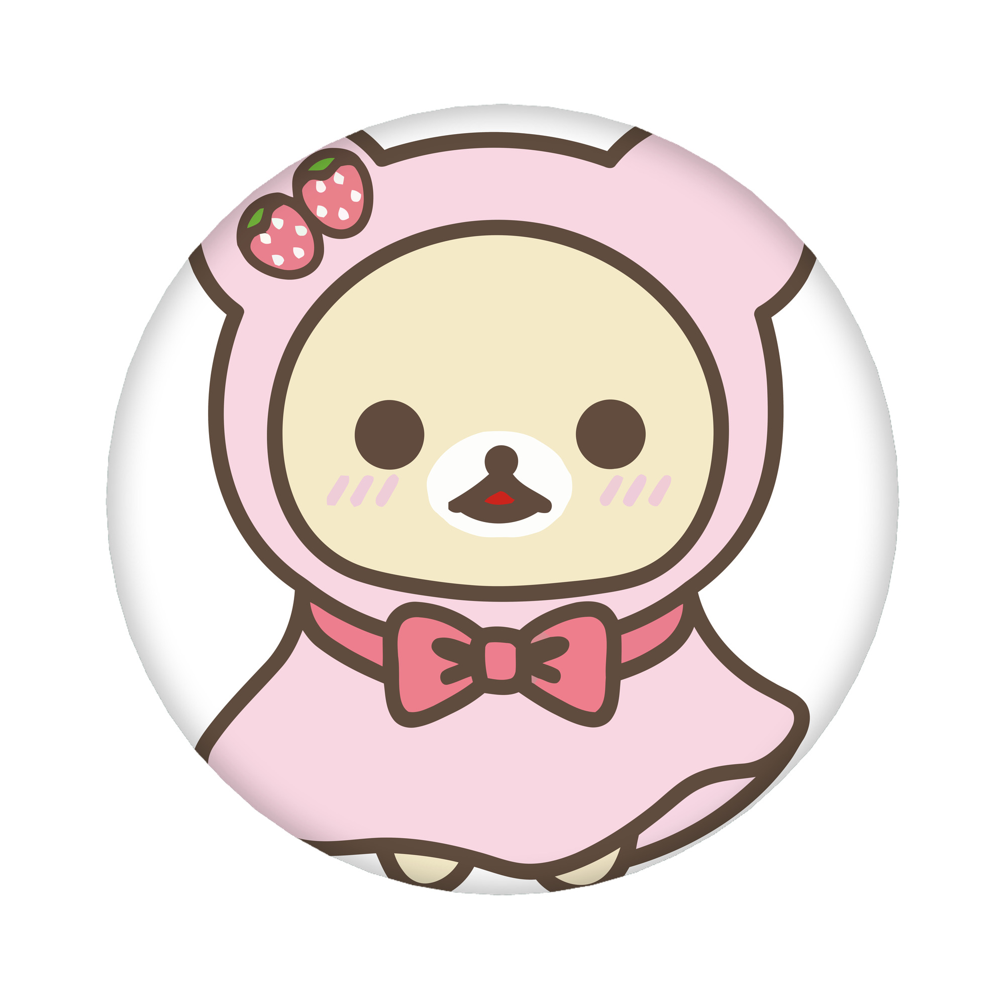 （画像用） リラックマ リラックマ キイロイトリ Rilakkuma Korilakkuma Kiiroitori 6cm 缶バッジ 複数セット