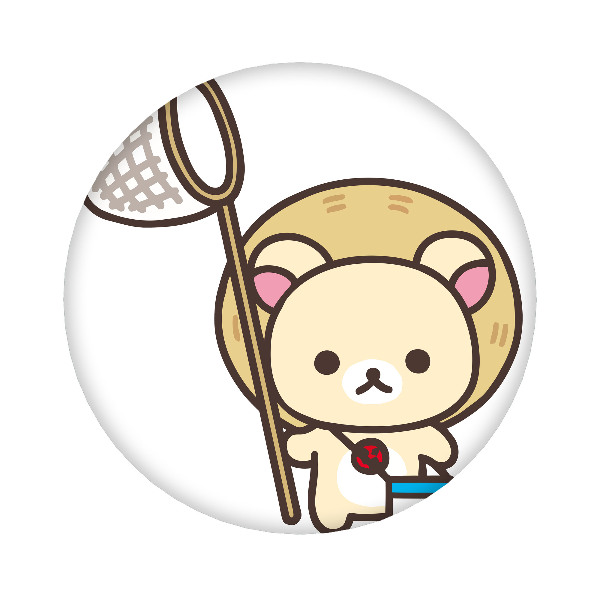 （画像用） リラックマ リラックマ キイロイトリ Rilakkuma Korilakkuma Kiiroitori 6cm 缶バッジ 複数セット