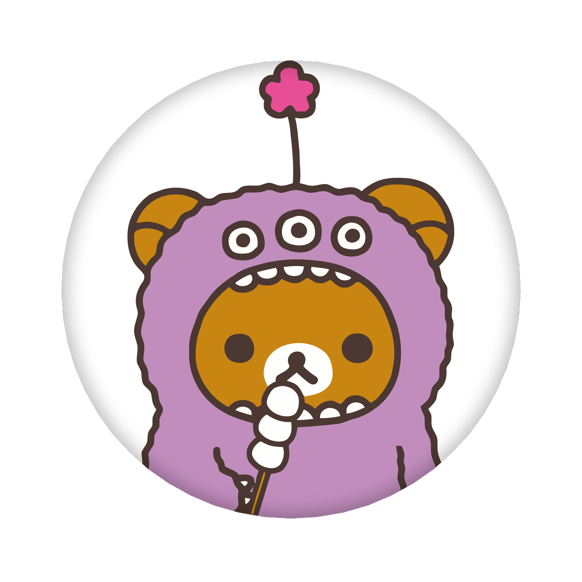 （画像用） リラックマ リラックマ キイロイトリ Rilakkuma Korilakkuma Kiiroitori 6cm 缶バッジ 複数セット