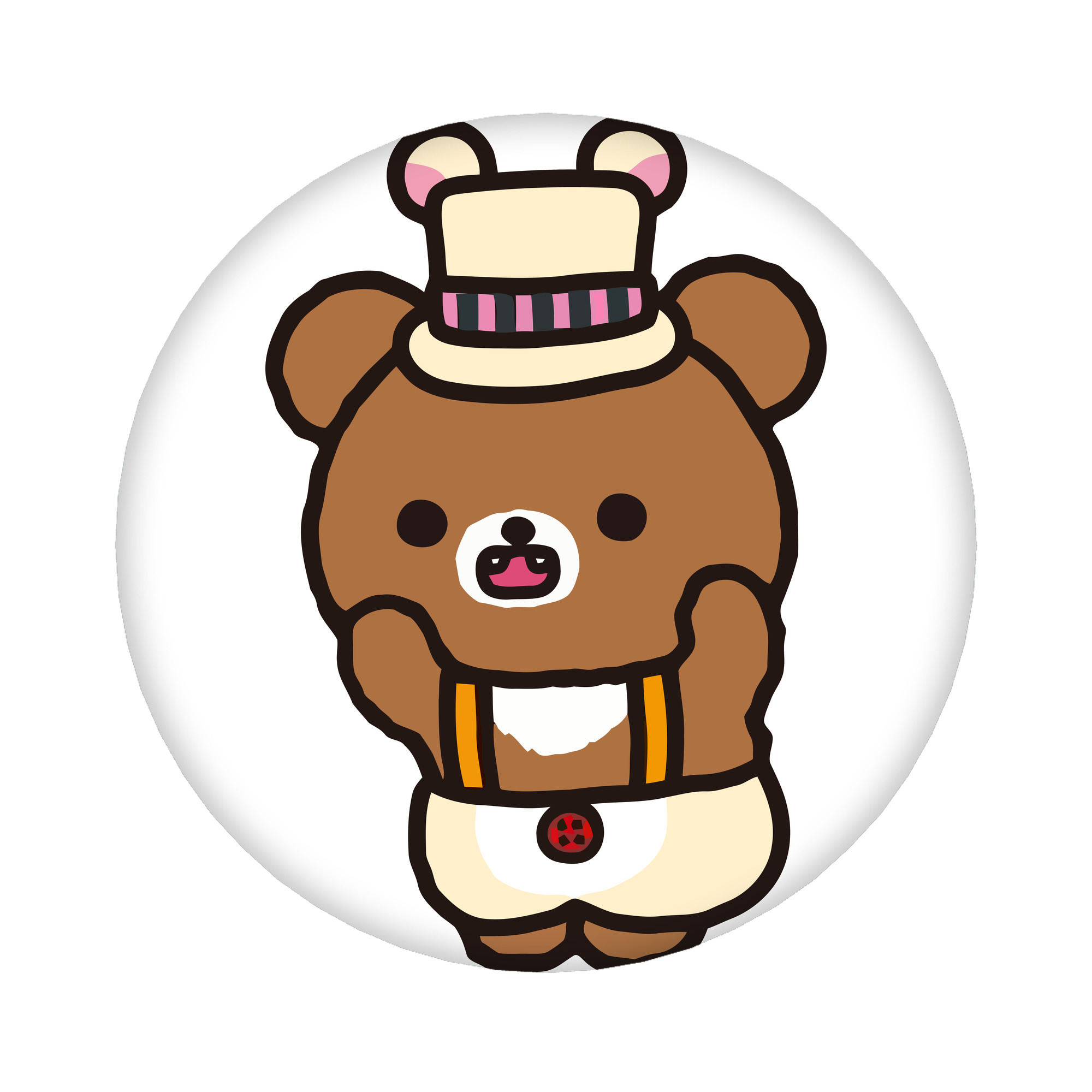 （画像用） リラックマ リラックマ キイロイトリ Rilakkuma Korilakkuma Kiiroitori 6cm 缶バッジ 複数セット