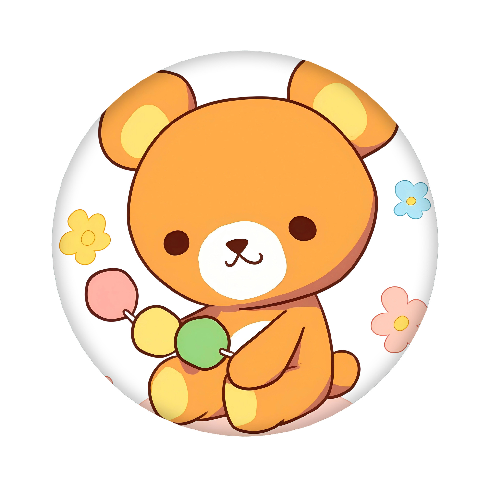 （画像用） リラックマ リラックマ キイロイトリ Rilakkuma Korilakkuma Kiiroitori 6cm 缶バッジ 複数セット