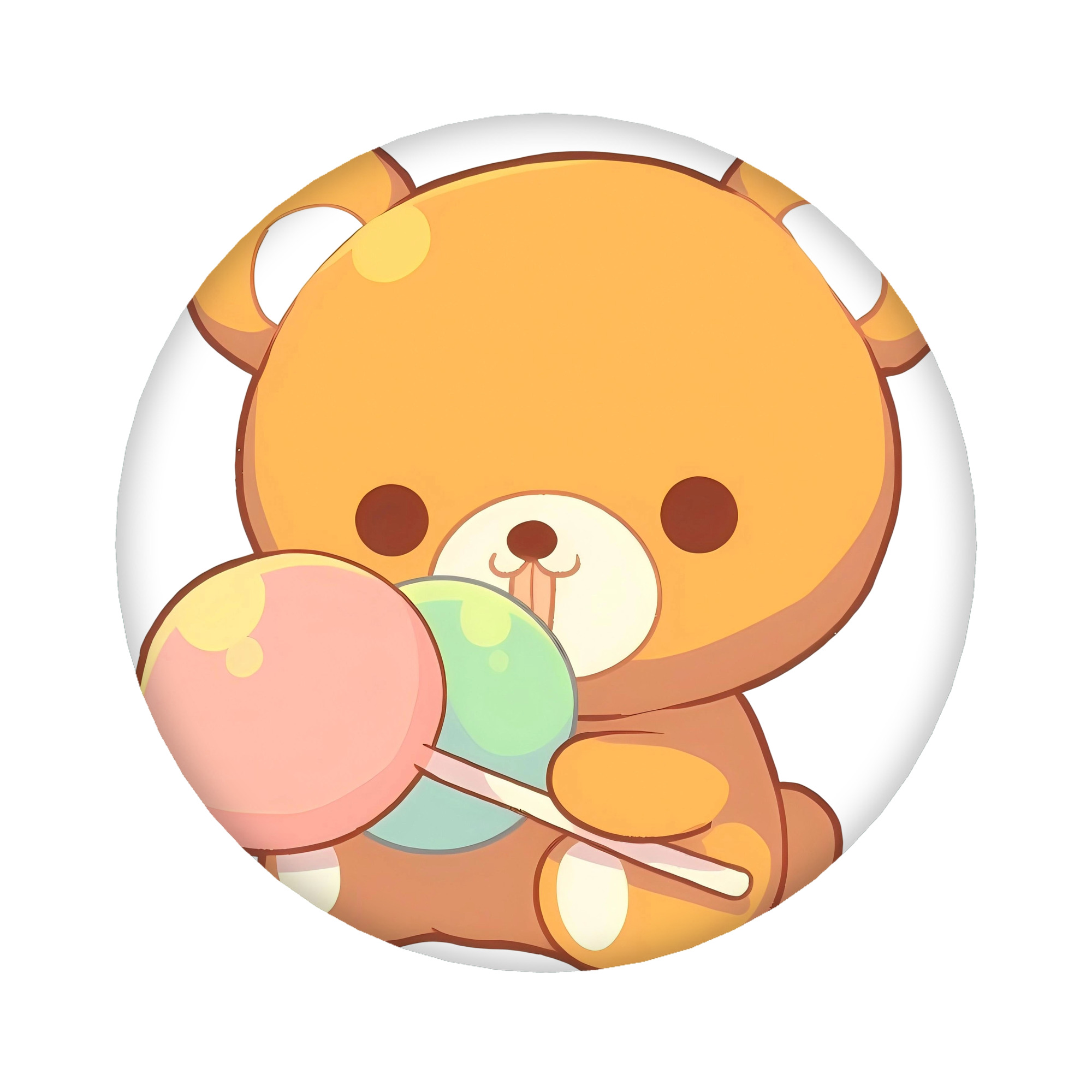 （画像用） リラックマ リラックマ キイロイトリ Rilakkuma Korilakkuma Kiiroitori 6cm 缶バッジ 複数セット
